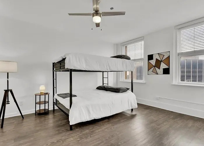 Apartment Heb703 Modern & Chic 2 Bedroom Downtown Worth, Free Parking, Walk To Convention Center
