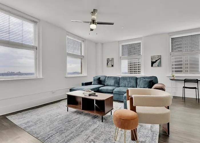 Apartment Heb703 Modern & Chic 2 Bedroom Downtown Worth, Free Parking, Walk To Convention Center