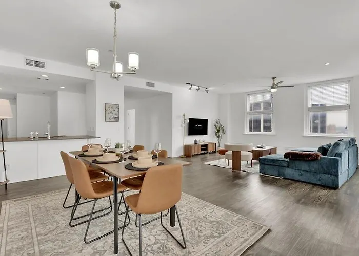 Apartment Heb703 Modern & Chic 2 Bedroom Downtown Worth, Free Parking, Walk To Convention Center